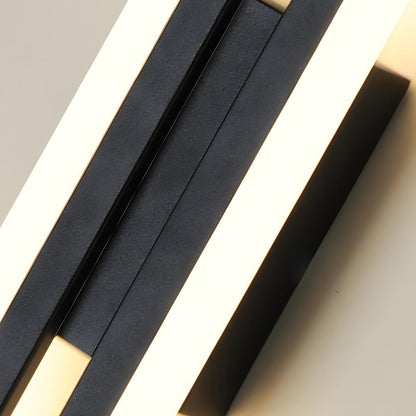 Modern Minimalist H-Shape Long Strip LED Wall Sconce