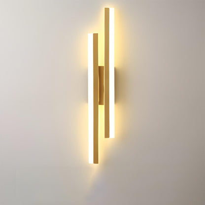 Modern Minimalist H-Shape Long Strip LED Wall Sconce