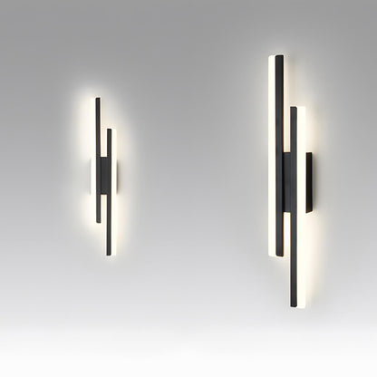 Modern Minimalist H-Shape Long Strip LED Wall Sconce