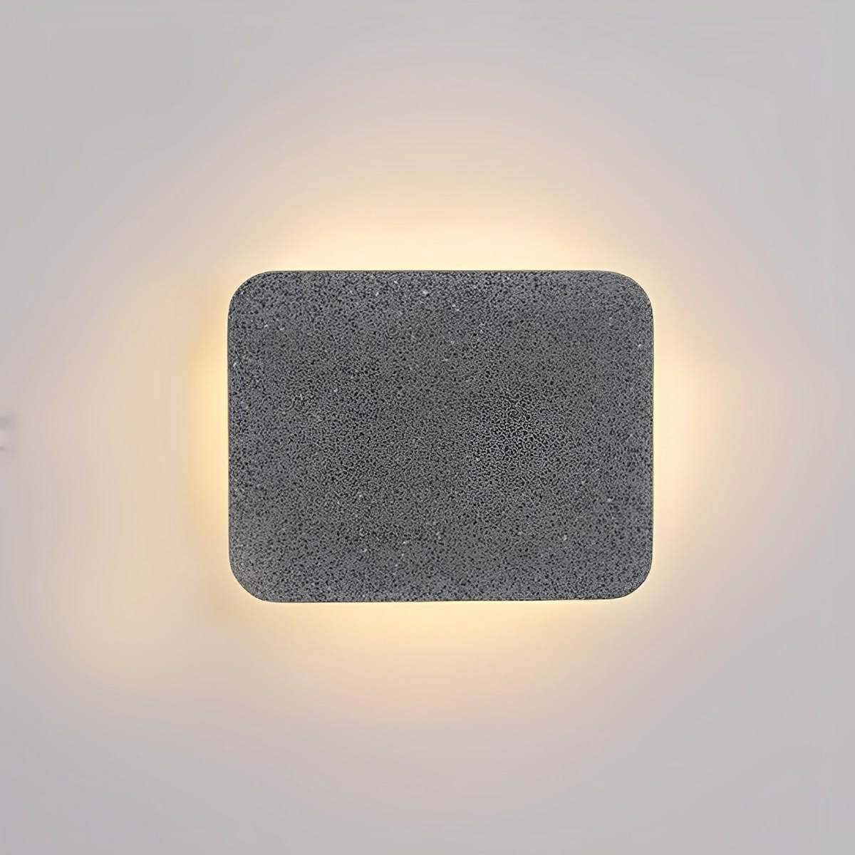 Modern Minimalist Indoor Concrete LED Wall Sconces