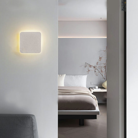 Modern Minimalist Indoor Concrete LED Wall Sconces