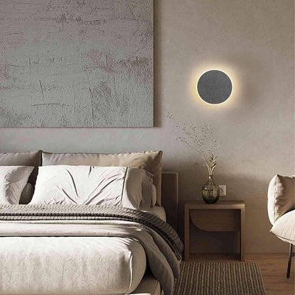Modern Minimalist Indoor Concrete LED Wall Sconces
