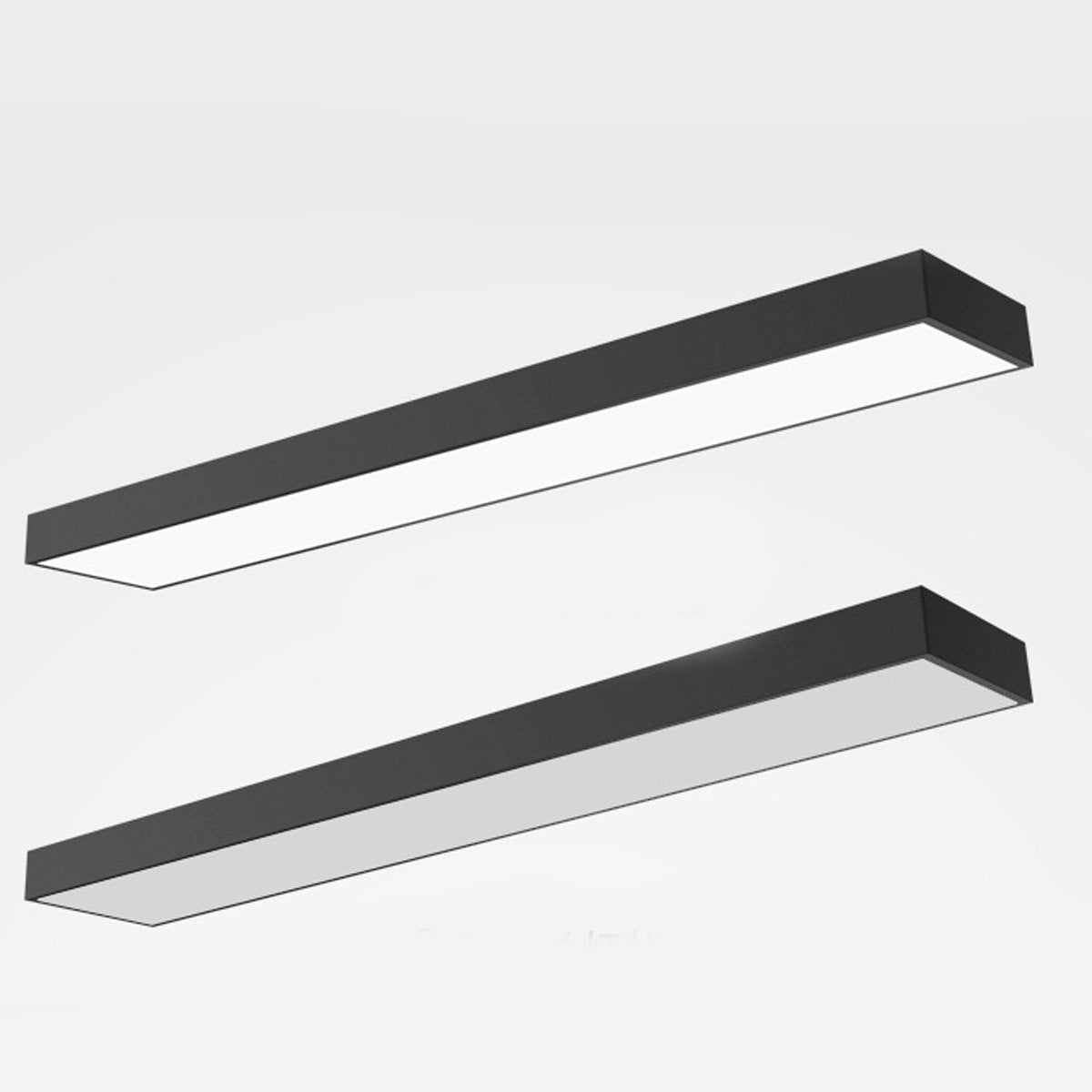 Modern Minimalist LED Long Strip Office Pendant Lights