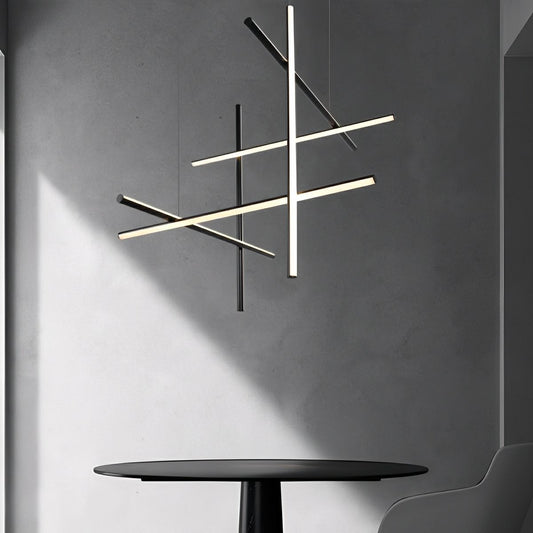 Modern Minimalist LOS Coordinates Geometric Linear LED Pendant Lights