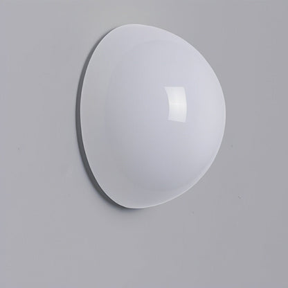 Modern Minimalist Moon Half-Dome LED Wall Sconce