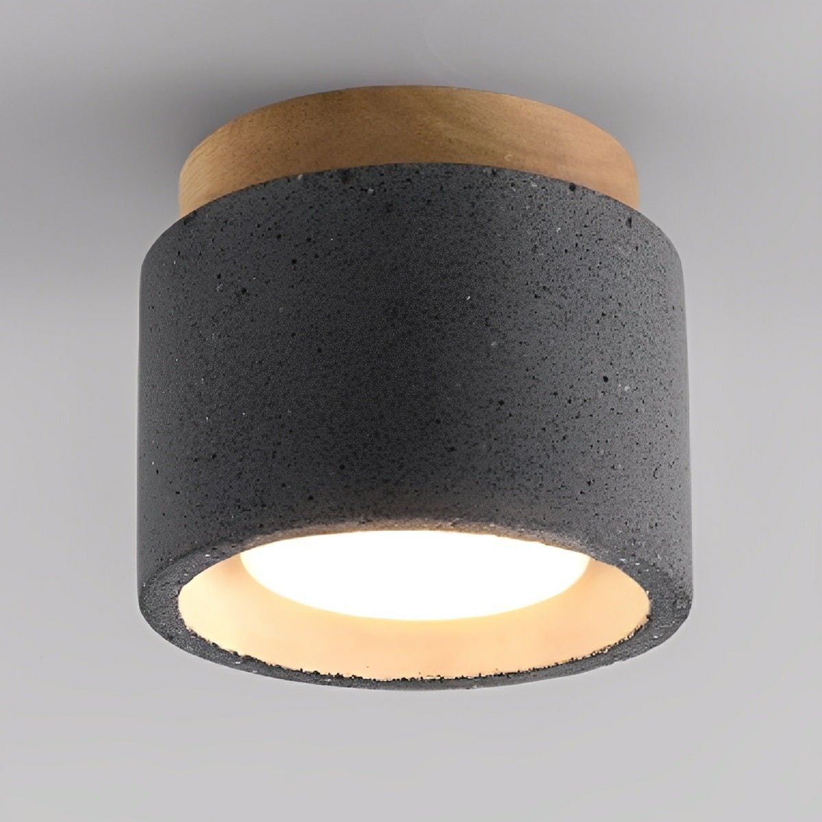 Modern Minimalist Round Concrete LED Ceiling Lights