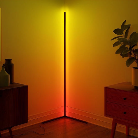 Modern Minimalist Smart LED Corner Floor Lamp Ambient Lightning