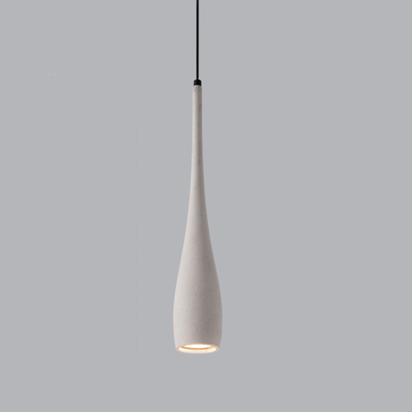 Modern Minimalist Water Drop Indoor Concrete LED Pendant Lights