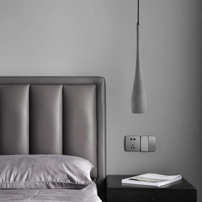 Modern Minimalist Water Drop Indoor Concrete LED Pendant Lights