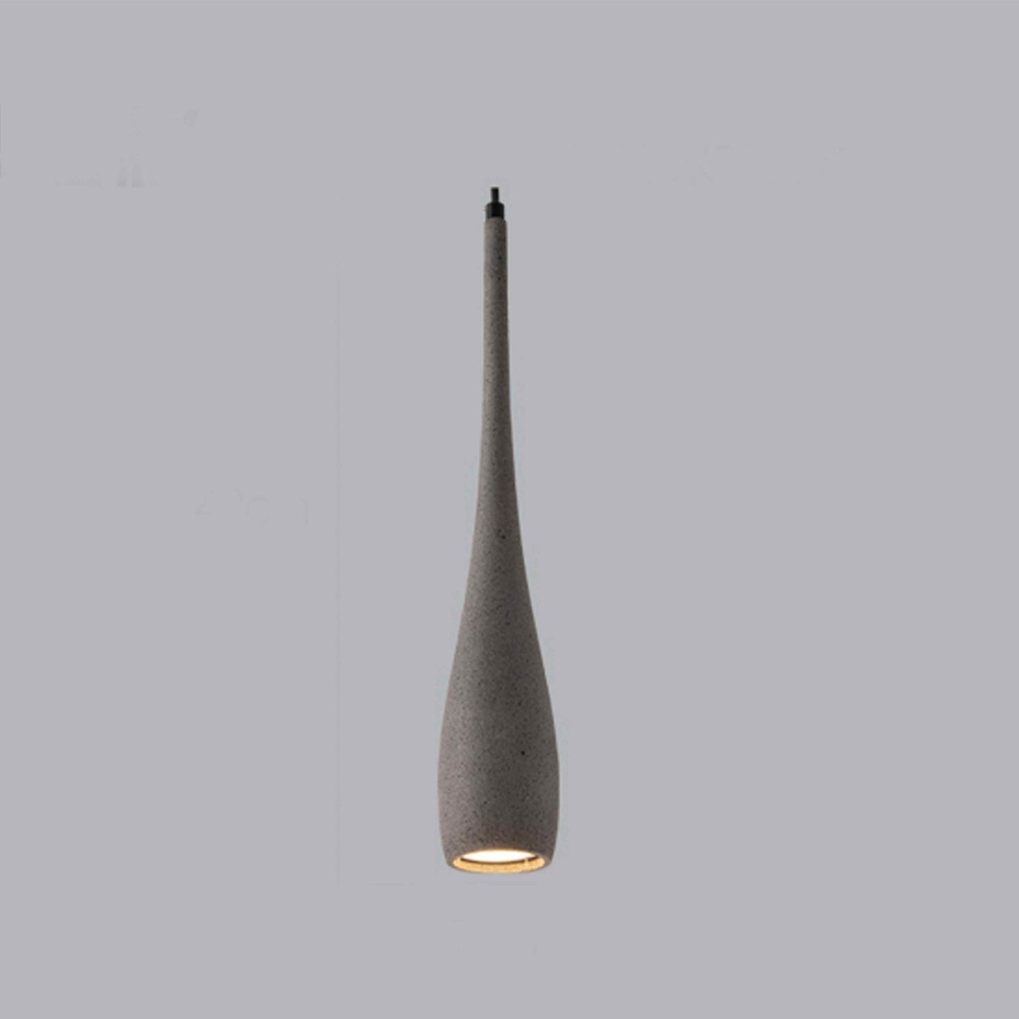 Modern Minimalist Water Drop Indoor Concrete LED Pendant Lights