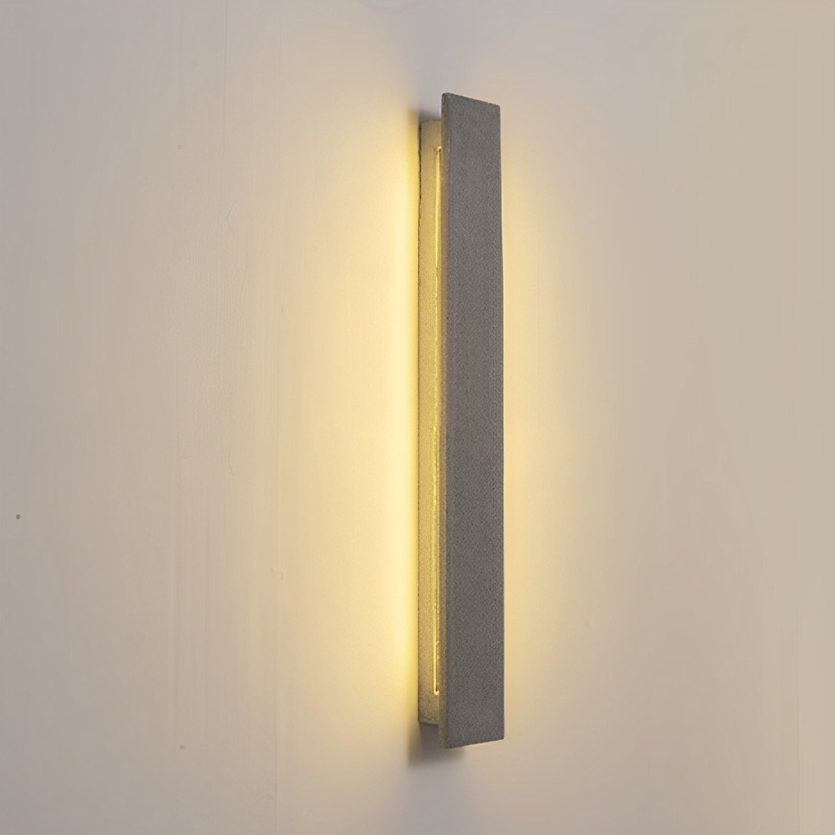 Modern Minimalist Waterproof Outdoor Concrete LED Porch Lights