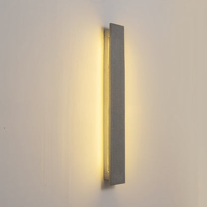 Modern Minimalist Waterproof Outdoor Concrete LED Porch Lights