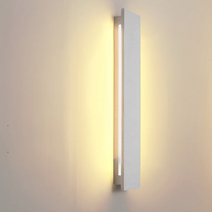 Modern Minimalist Waterproof Outdoor Concrete LED Porch Lights