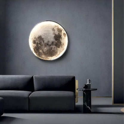Modern Moon Creative Art Decor LED Indoor Wall Sconce