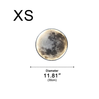 Modern Moon Creative Art Decor LED Indoor Wall Sconce