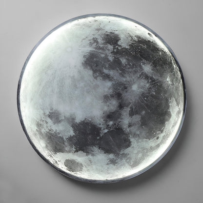 Modern Moon Creative Art Decor LED Indoor Wall Sconce