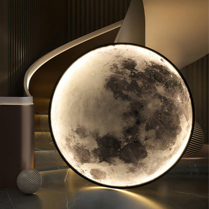 Modern Moon Creative Art Decor LED Indoor Wall Sconce