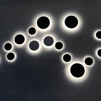 Modern Moon Eclipse Creative LED Indoor Wall Sconce