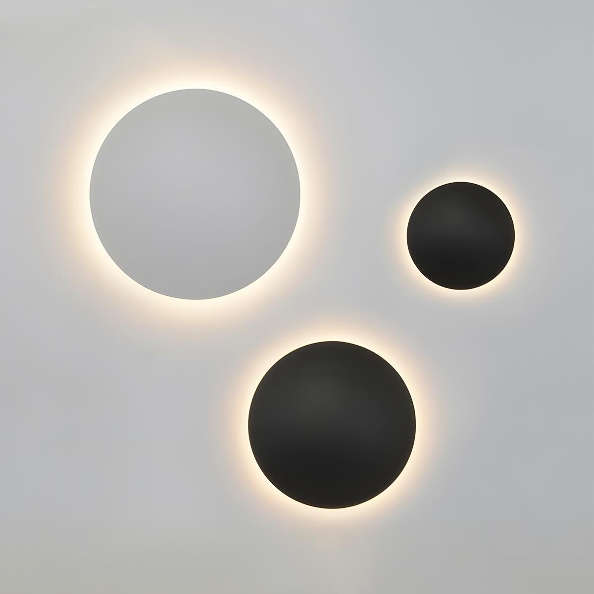 Modern Moon Eclipse Creative LED Indoor Wall Sconce