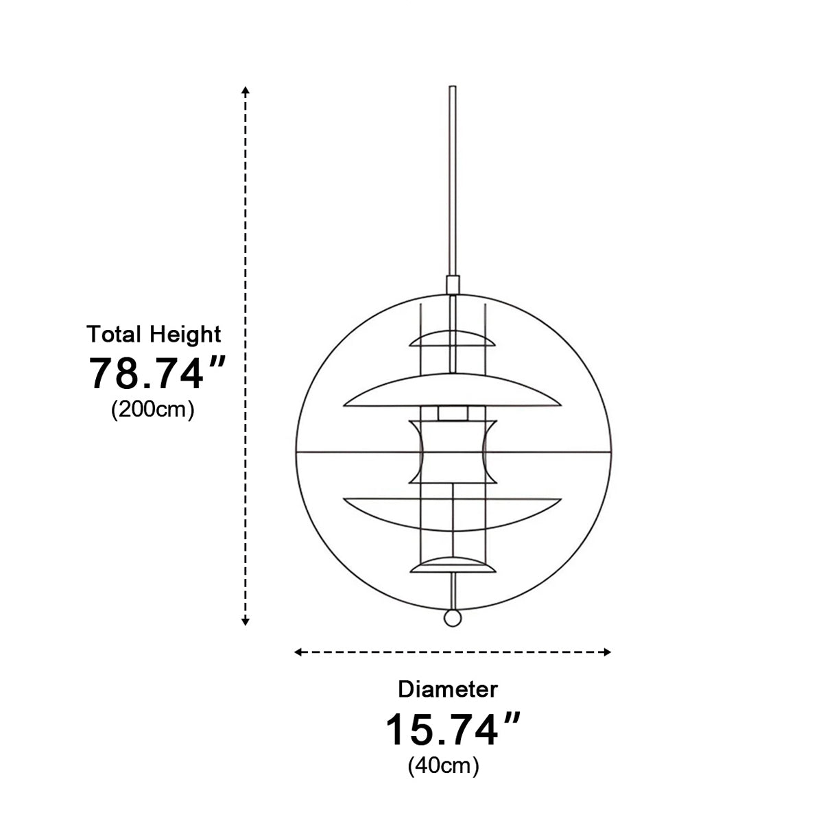 Modern Planet Globe Bar LED Pendant Lights