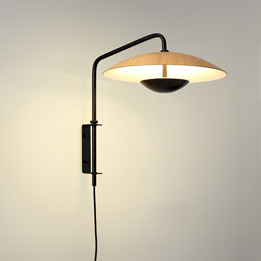 Modern Swing Arm Umbrella Wall Sconces Lamp