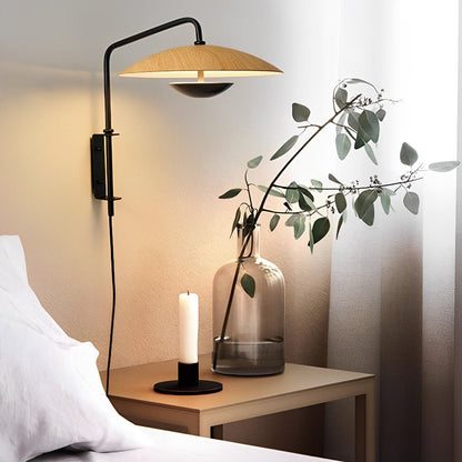 Modern Swing Arm Umbrella Wall Sconces Lamp