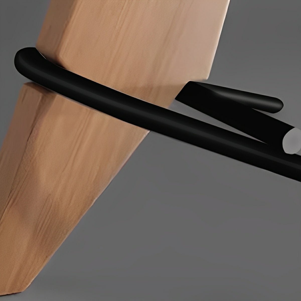 Modern Tilt Wood Fabric Drum Shade Floor Lamp