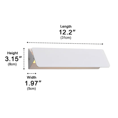 Modern Touch Strip Up and Down LED Wall Sconces