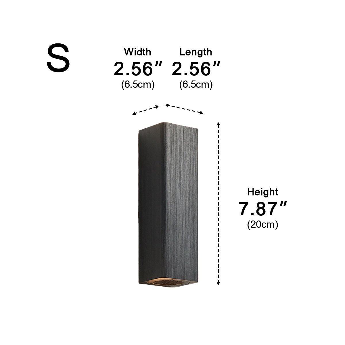 Modern Up&Down COB Long Strip Indoor Wall Sconces