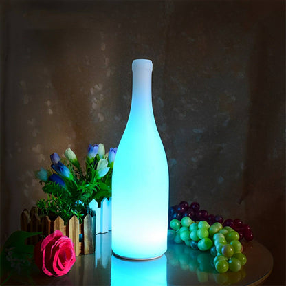 Modern Waterproof Beer Bottle RGB LED Table Lamp