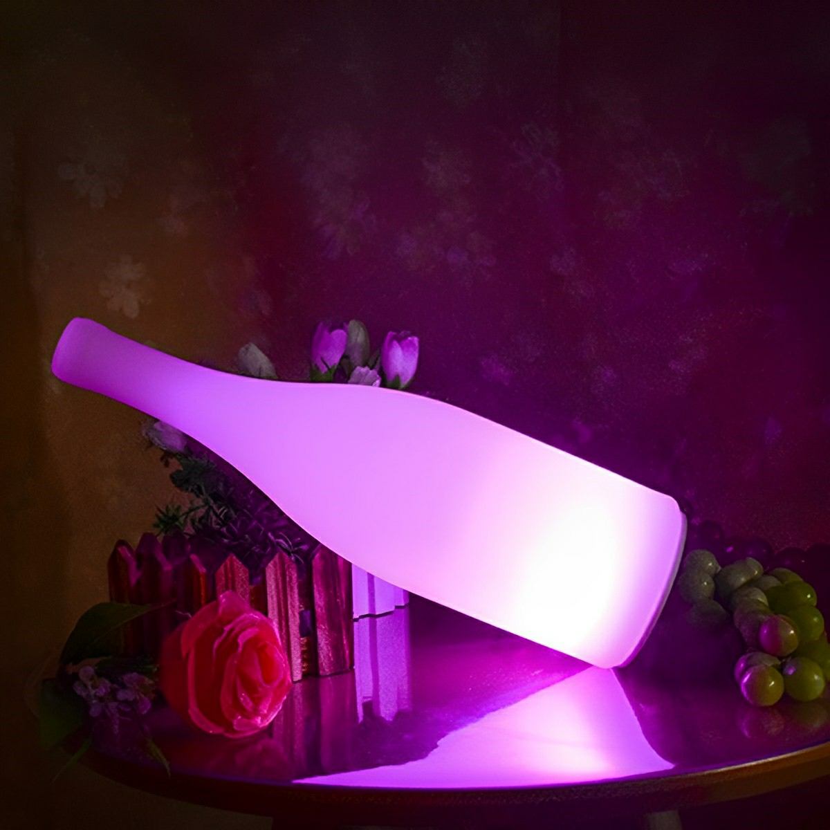 Modern Waterproof Beer Bottle RGB LED Table Lamp