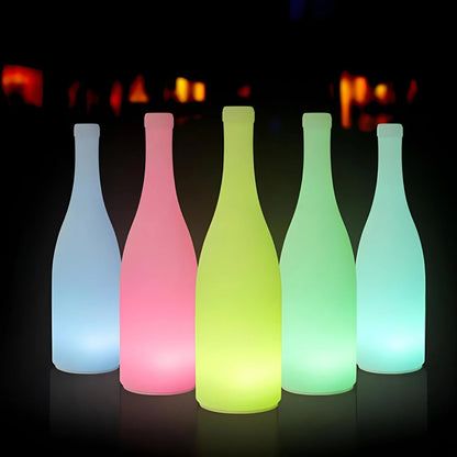 Modern Waterproof Beer Bottle RGB LED Table Lamp