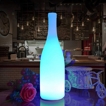 Modern Waterproof Beer Bottle RGB LED Table Lamp