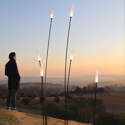 Modern Waterproof Cattail-Shaped LED Outdoor Landscape Pathway Lights