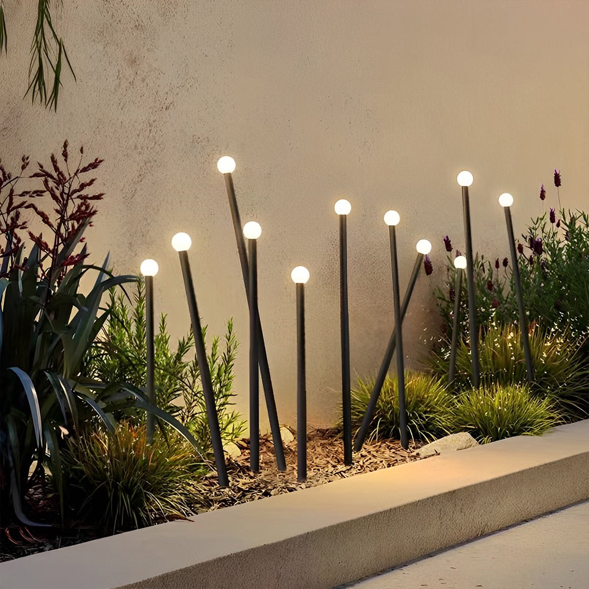 Modern Waterproof Firefly Outdoor LED Lawn Landscape Lights
