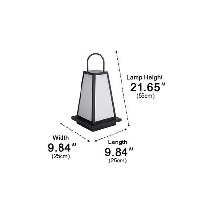 Modern Waterproof LED Outdoor Floor Lamp Lantern