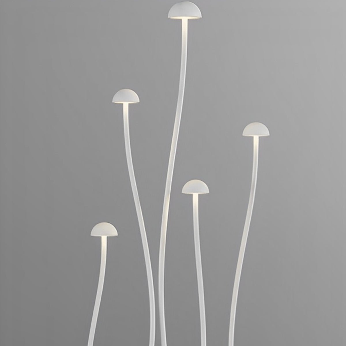 Modern Waterproof Minimalist Mushroom Stainless Steel LED Outdoor Landscape Lights