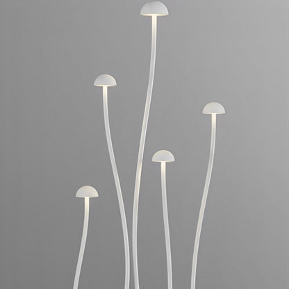 Modern Waterproof Minimalist Mushroom Stainless Steel LED Outdoor Landscape Lights