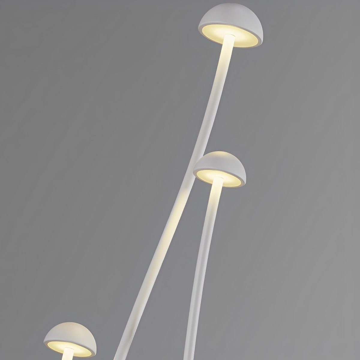 Modern Waterproof Minimalist Mushroom Stainless Steel LED Outdoor Landscape Lights