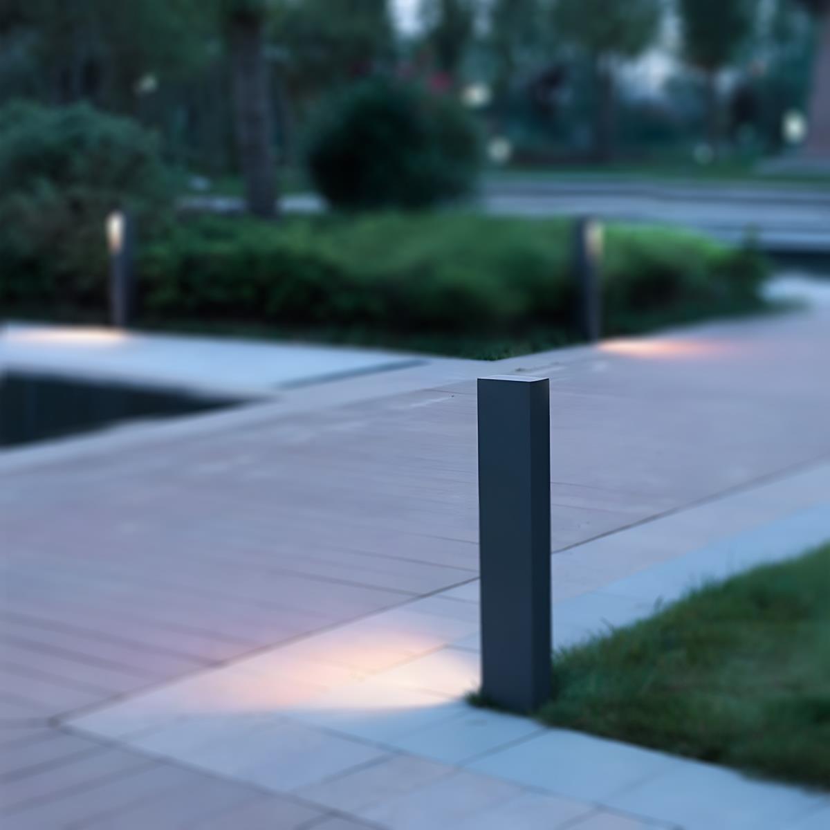 Modern Waterproof Rectangular COB Outdoor Lawn Landscape Lighting