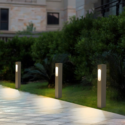 Modern Waterproof Rectangular COB Outdoor Lawn Landscape Lighting