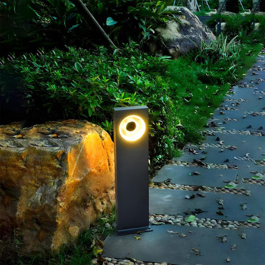 Modern Waterproof Ring-Round LED Outdoor Lawn Landscape Lighting