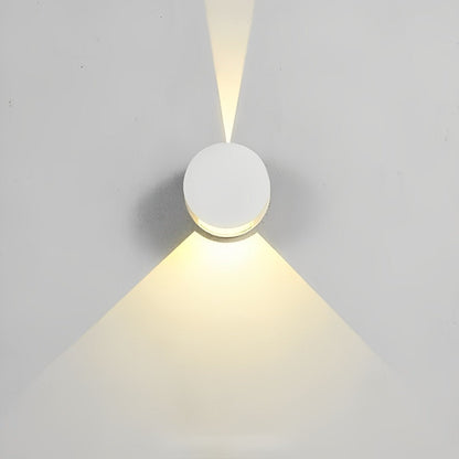 Modern Waterproof Round Up and Down Lights LED Wall Lights
