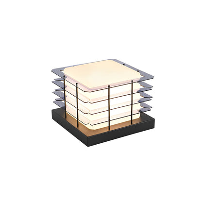 Modern Waterproof Square Fence LED Outdoor Post Lights