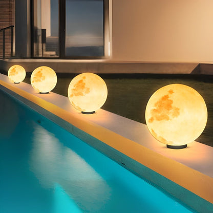Moon Waterproof LED Modern Fence Post Caps Lights