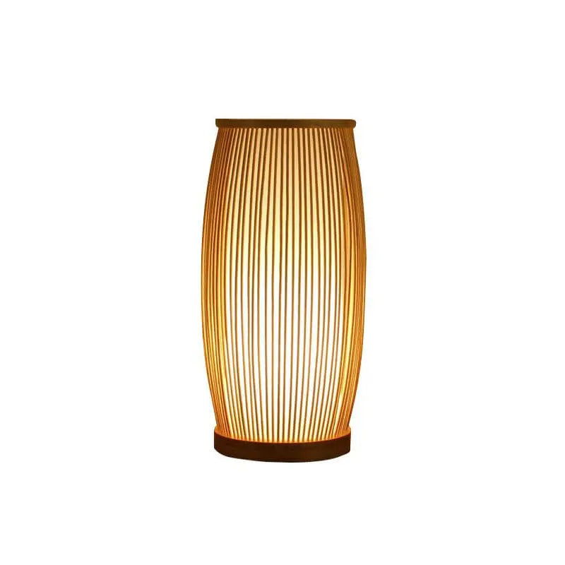 NatureGlow bamboo lamp, an eco-friendly choice for sustainable home decor