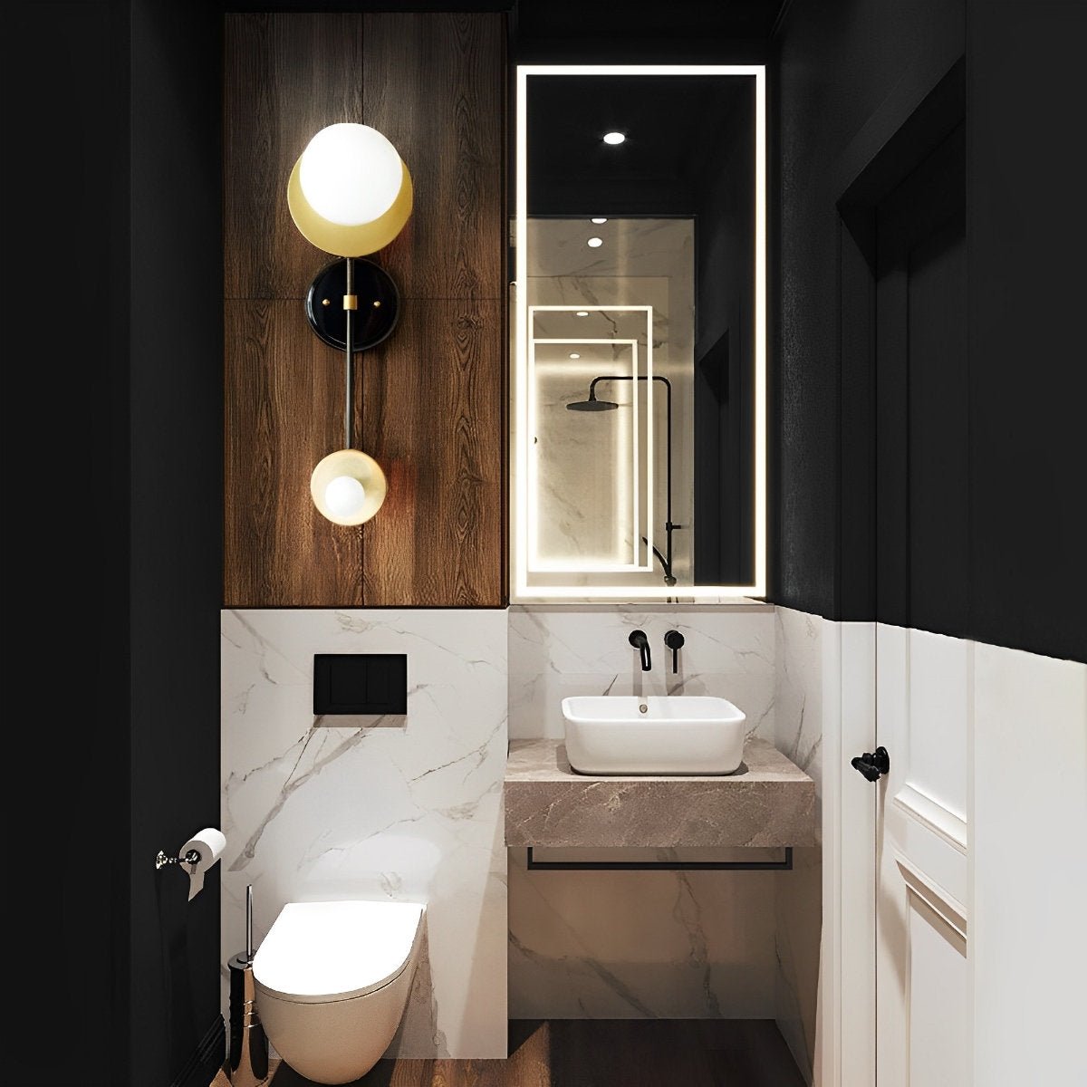 Nordic Scepter Modern Long Arm Creative Wall Sconce Lighting