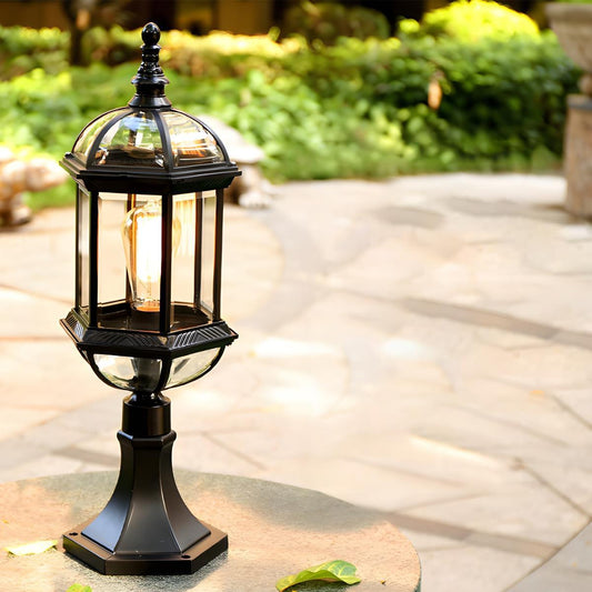 Nordic Vintage Waterproof LED Outdoor Post Lights