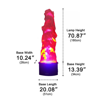 Outdoor Fake LED Flame Light Effects Lighting Christmas Bonfire Party Decor