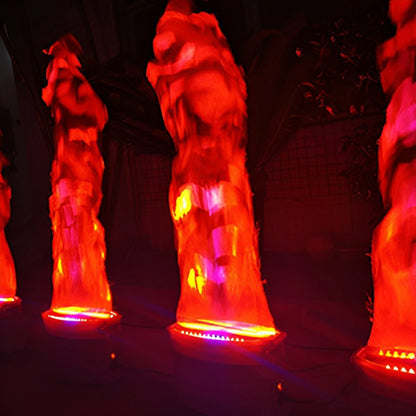 Outdoor Fake LED Flame Light Effects Lighting Christmas Bonfire Party Decor
